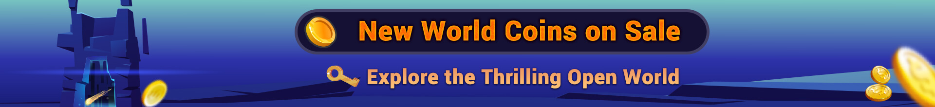 New World coins banner